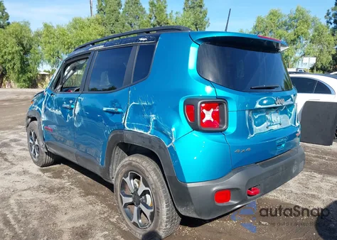 2021 Jeep Renegade Trailhawk 4X4 из США, поврежденный, VIN ZACNJDC14MPN23954